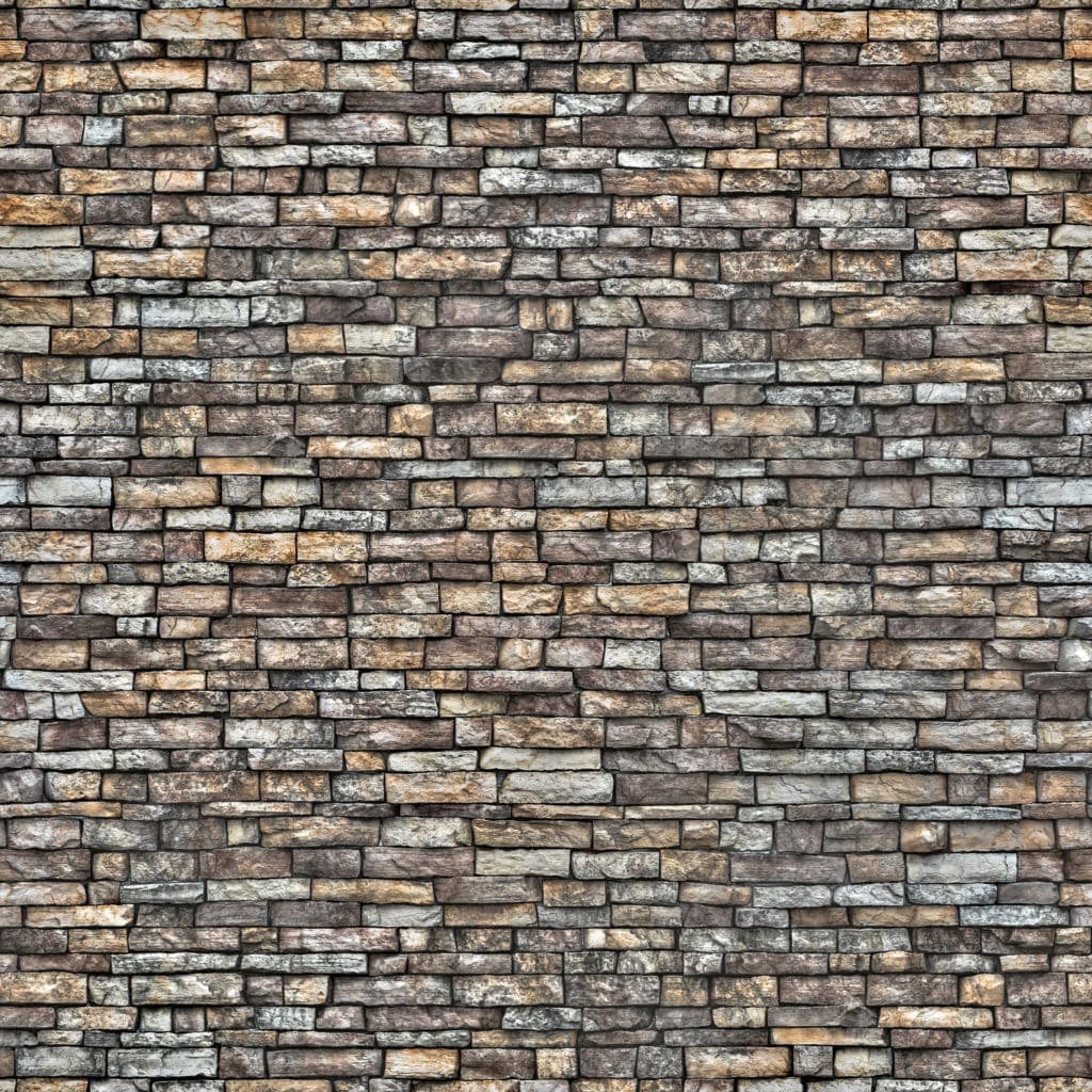 Warm rectangular stone wall – Free Seamless Textures