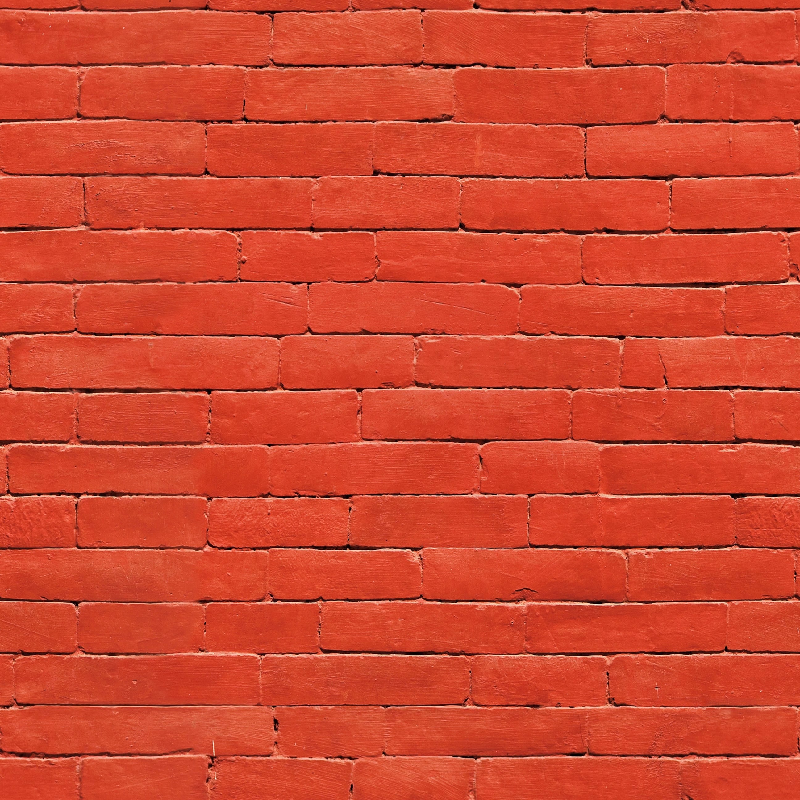 Free Seamless Textures  Painted  red brick  wall 
