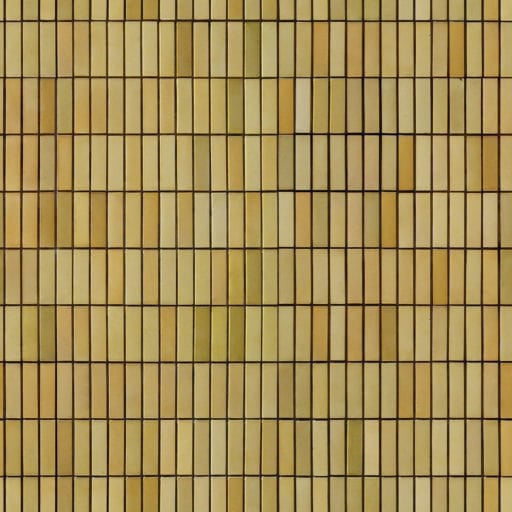 Rectangular warm wall tiles