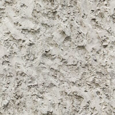 Rough plaster wall