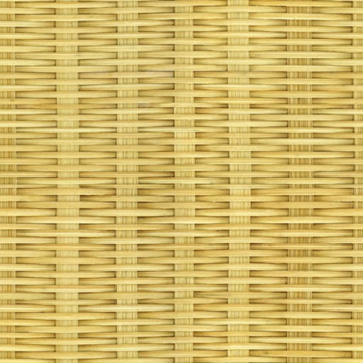 Bamboo woven basket - seamless texture