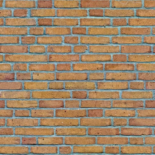 Warm brown yellow brick wall