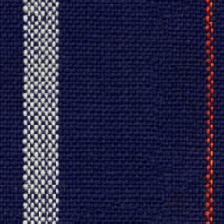 Blue woven cloth with white and red stripes - seamless texture