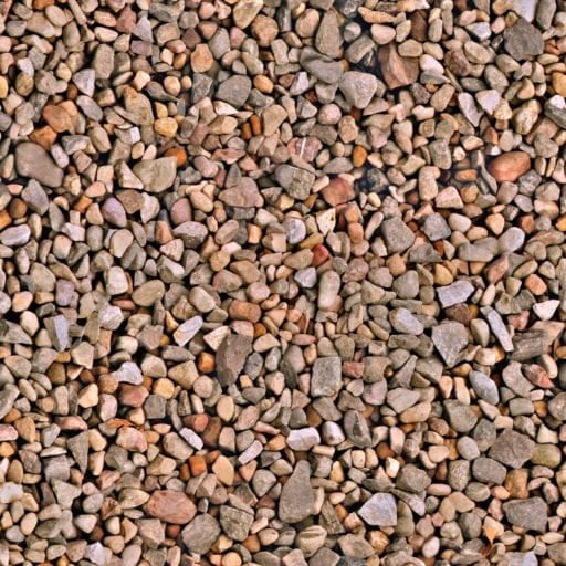 Multicolored gravel-seamless texture