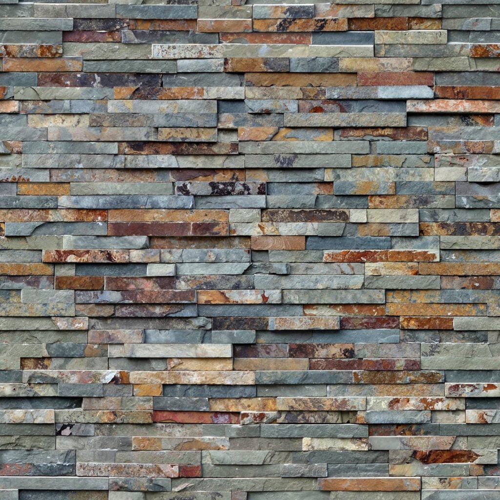 Multicolor slate wall cladding panels – Free Seamless Textures