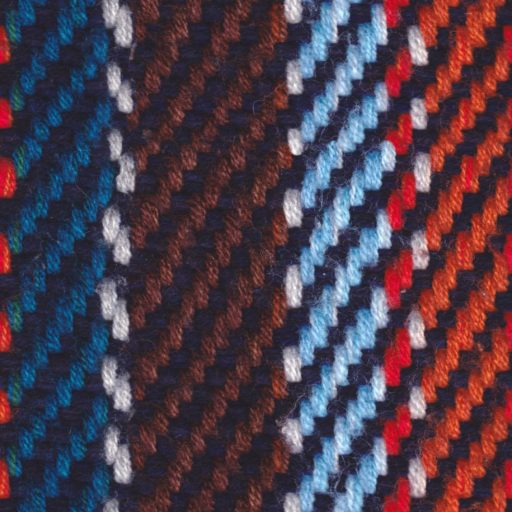 knitted scarf with blue and red shades seamless texture