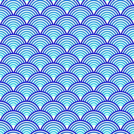 Blue abstract wave pattern nonpng