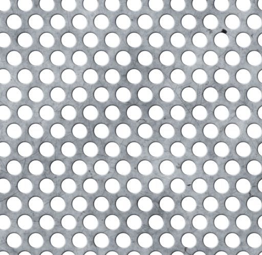 Scratched Worn Perforated Metal Sheet Seamless Texture