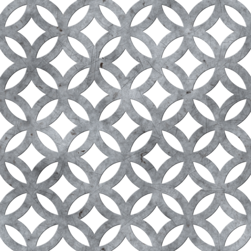 Geometric Perforated Metal Panel