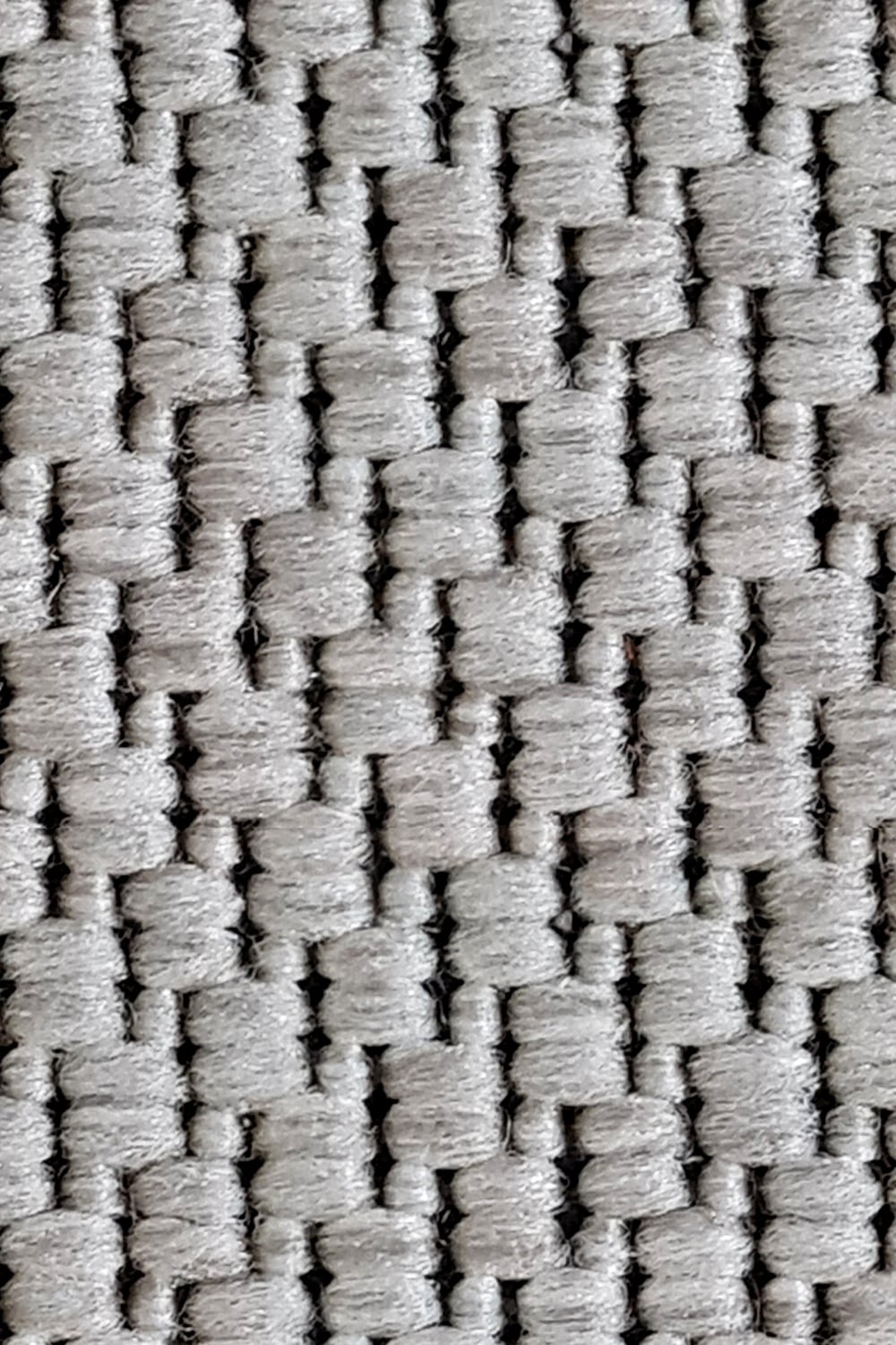 black and white polyester carpet close-up