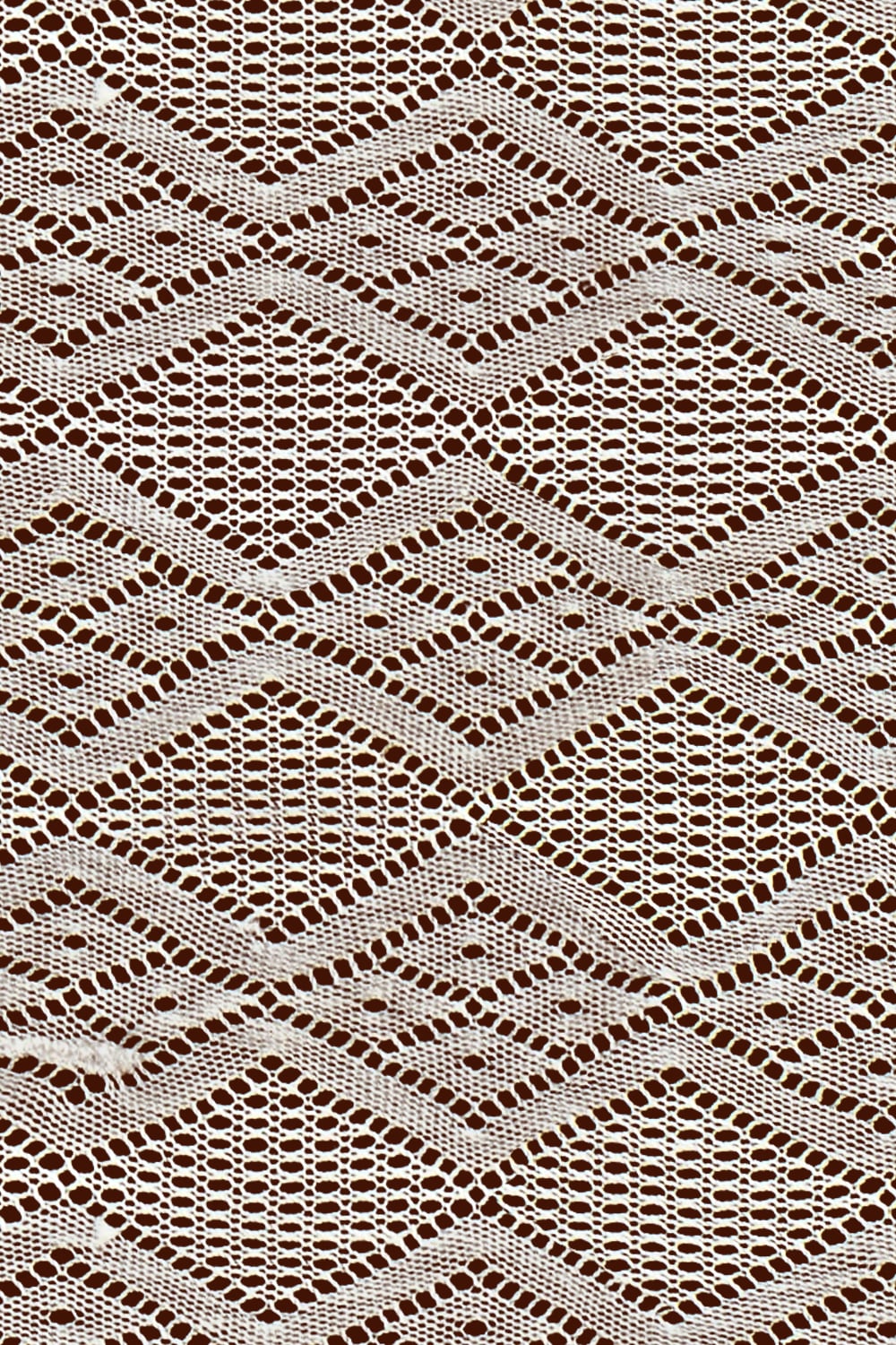 Crocheted Diamond Patterned Cloth close-up