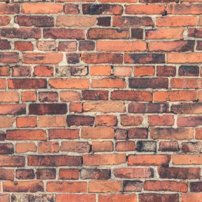 Rustic brick wall seamless texture