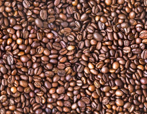 roasted coffee beans seamless texture