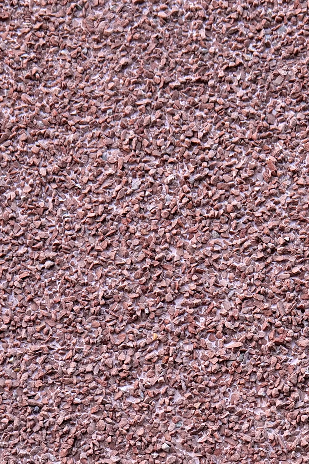 coarse gravel plaster - close up