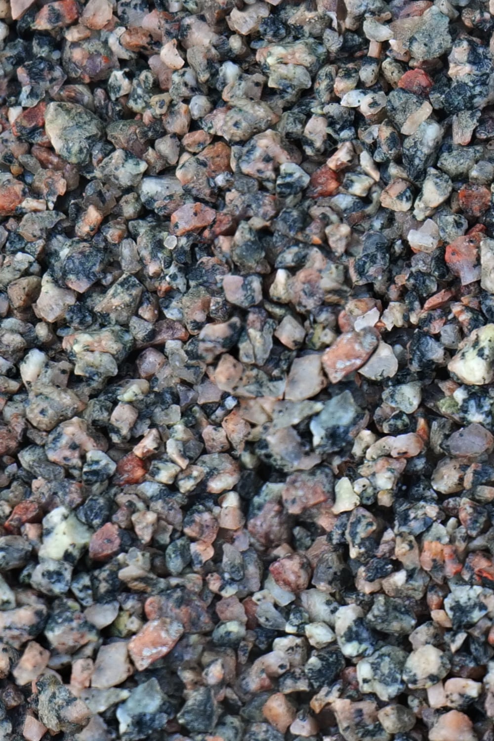 Coarse gravel close-up