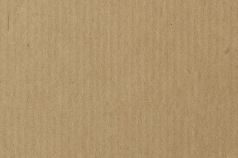Close-up of an old brown paper from 18’th century