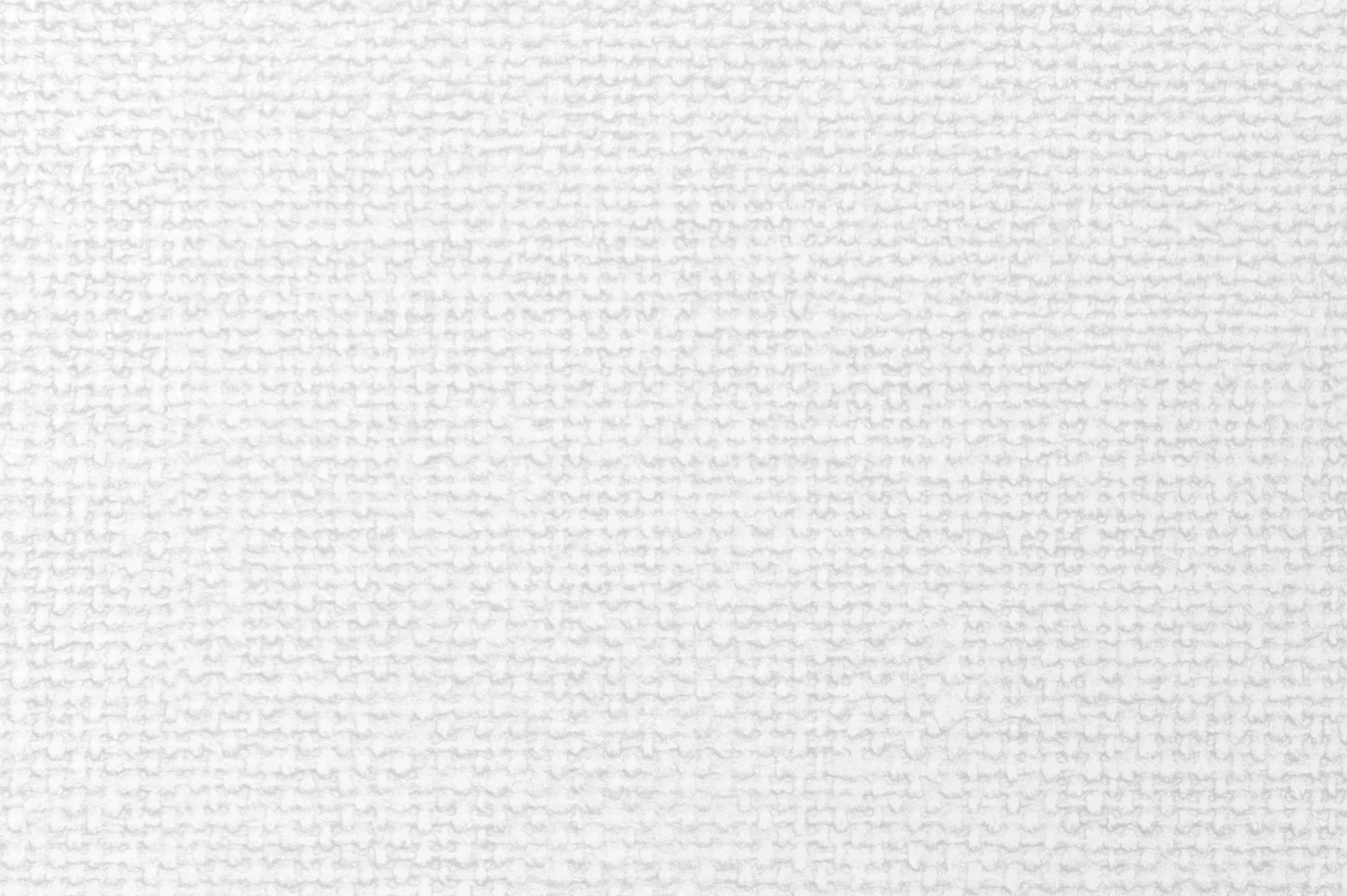 Close-up of a white canvas textured paper