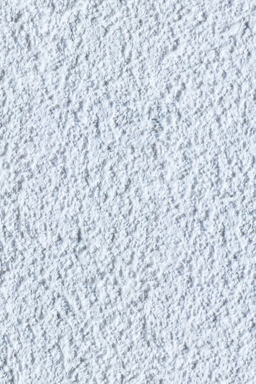 White Rough Plaster Wall