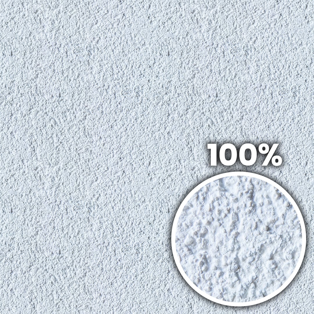Tiling preview of a white rough plaster wall