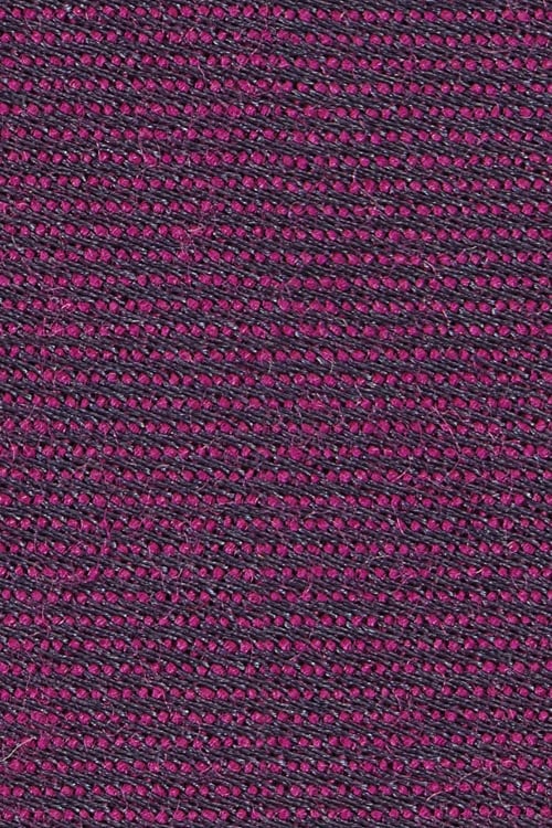 Close-up of a purple parallel lines knitted fabrics