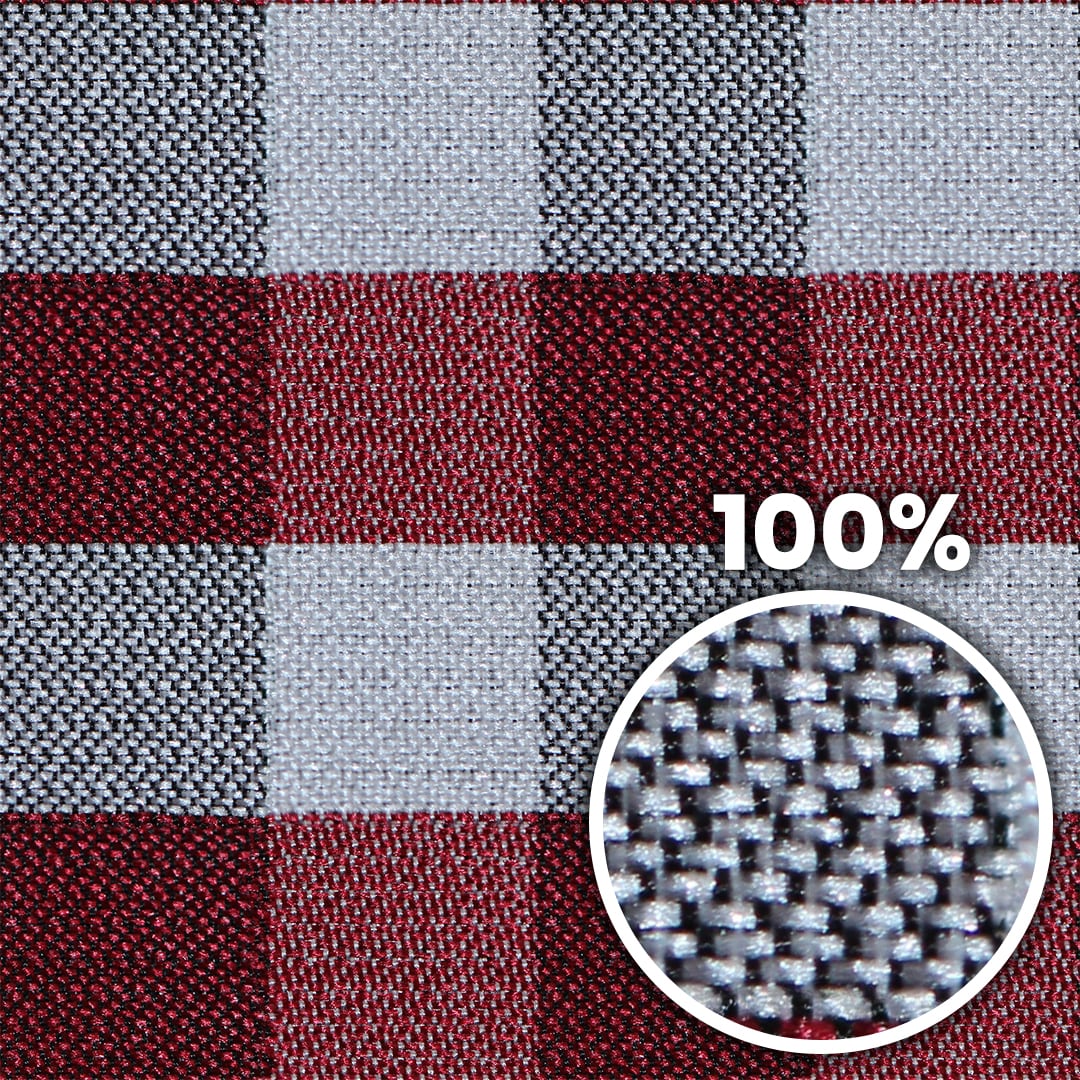 Tiling preview of a tablecloth with classic geometric checkerboard pattern
