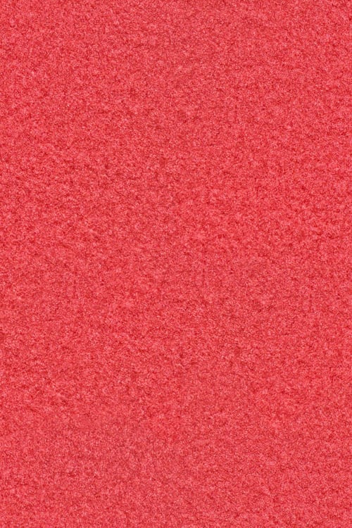 Close-up of a fine, red fluffy cloth