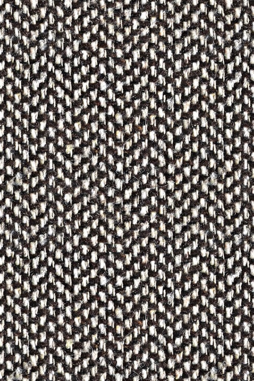 Close-up of a heavy zigzag woven winter jacket fabric