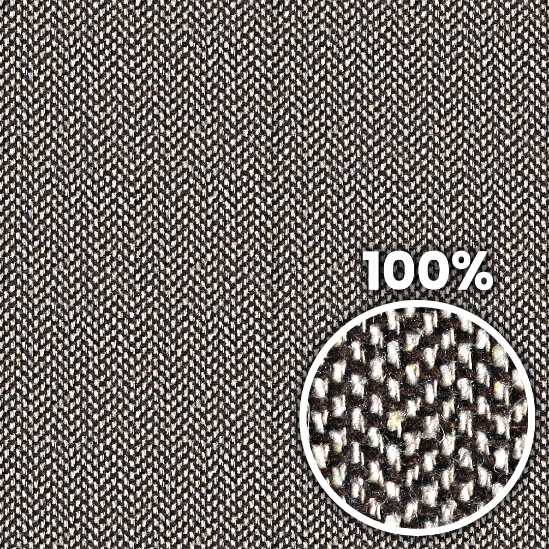 Tiling preview of a heavy zigzag woven winter jacket fabric