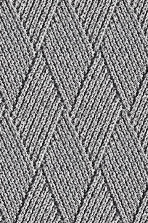 Diamond Pattern Knitted scarf