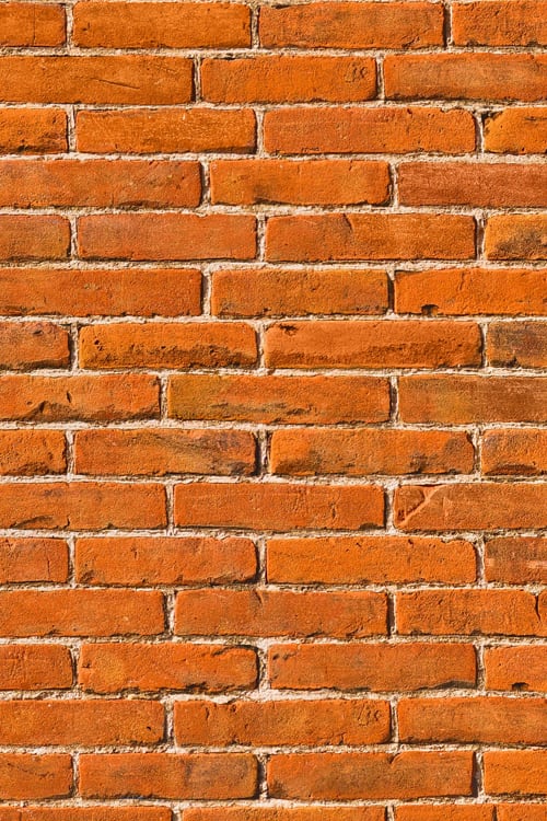 Masonry Red Brick Wall