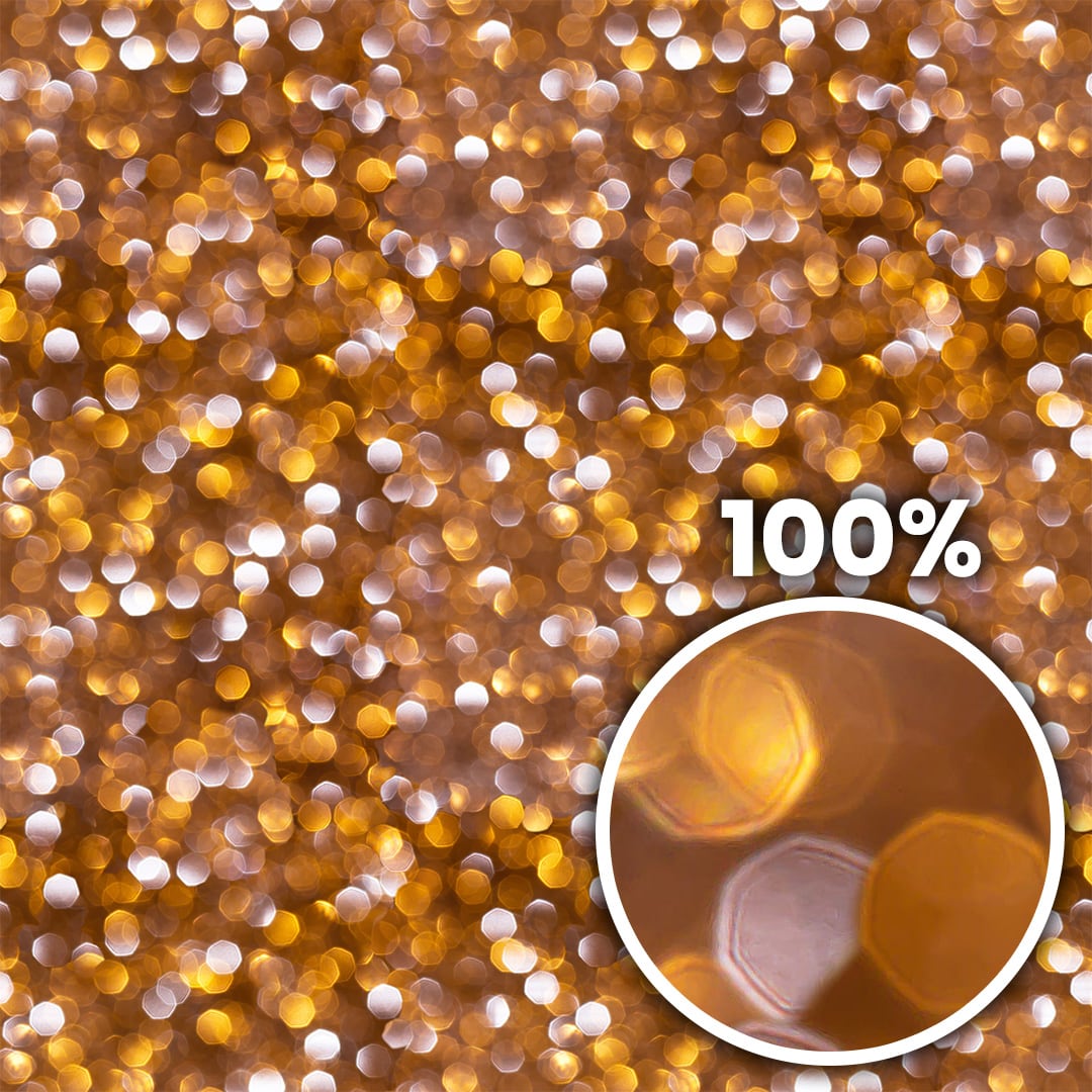 Tiling preview of gold bokeh