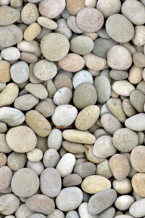 Colorful Round River Stones