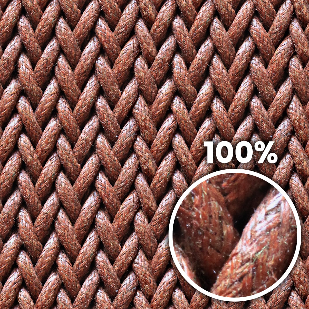 Tiling preview of a braided paracord belt