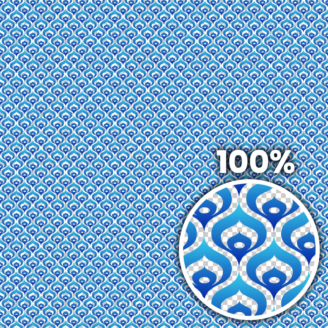Tiling preview of abstract water droplets with transparent background