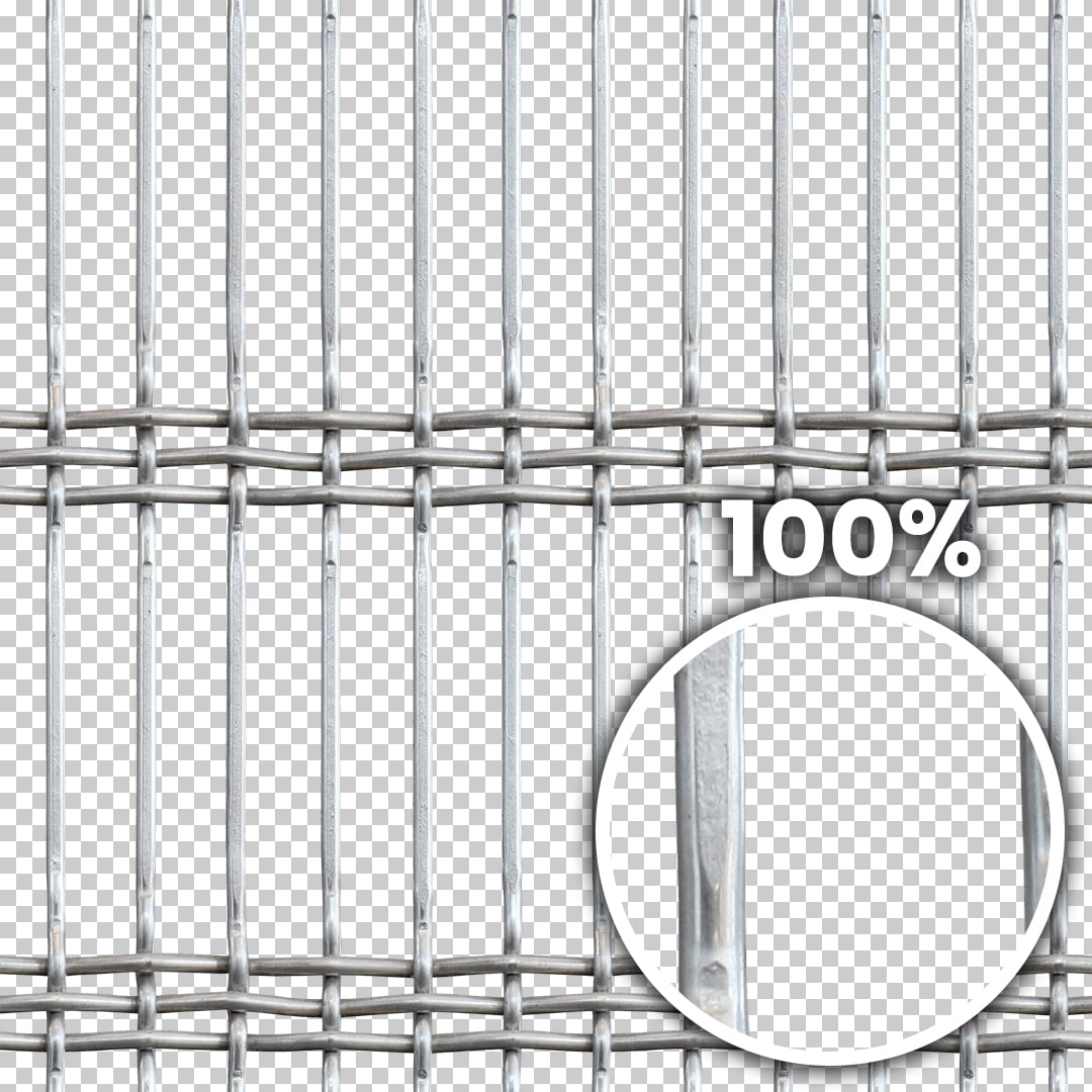 Tiling preview of a wire mesh fence with transparent background