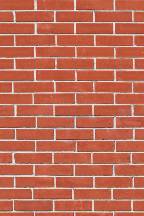 Decorative Red Brick Wall