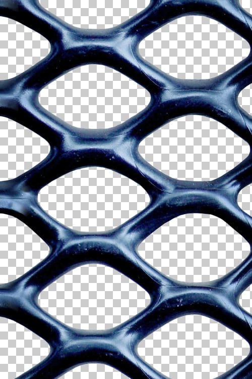 Black Plastic Net Mesh Fence