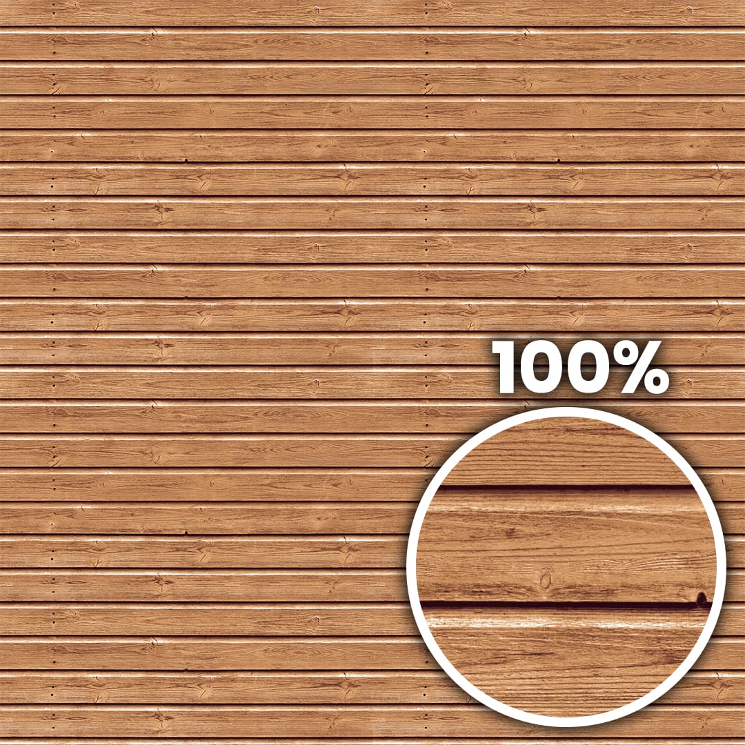 Tiling preview of a timber wainscot for exterior of cabins
