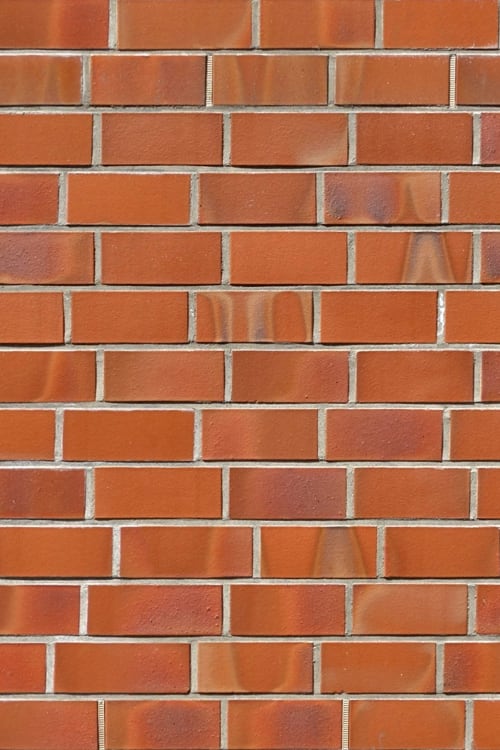 Decorative Orange Brick Wall