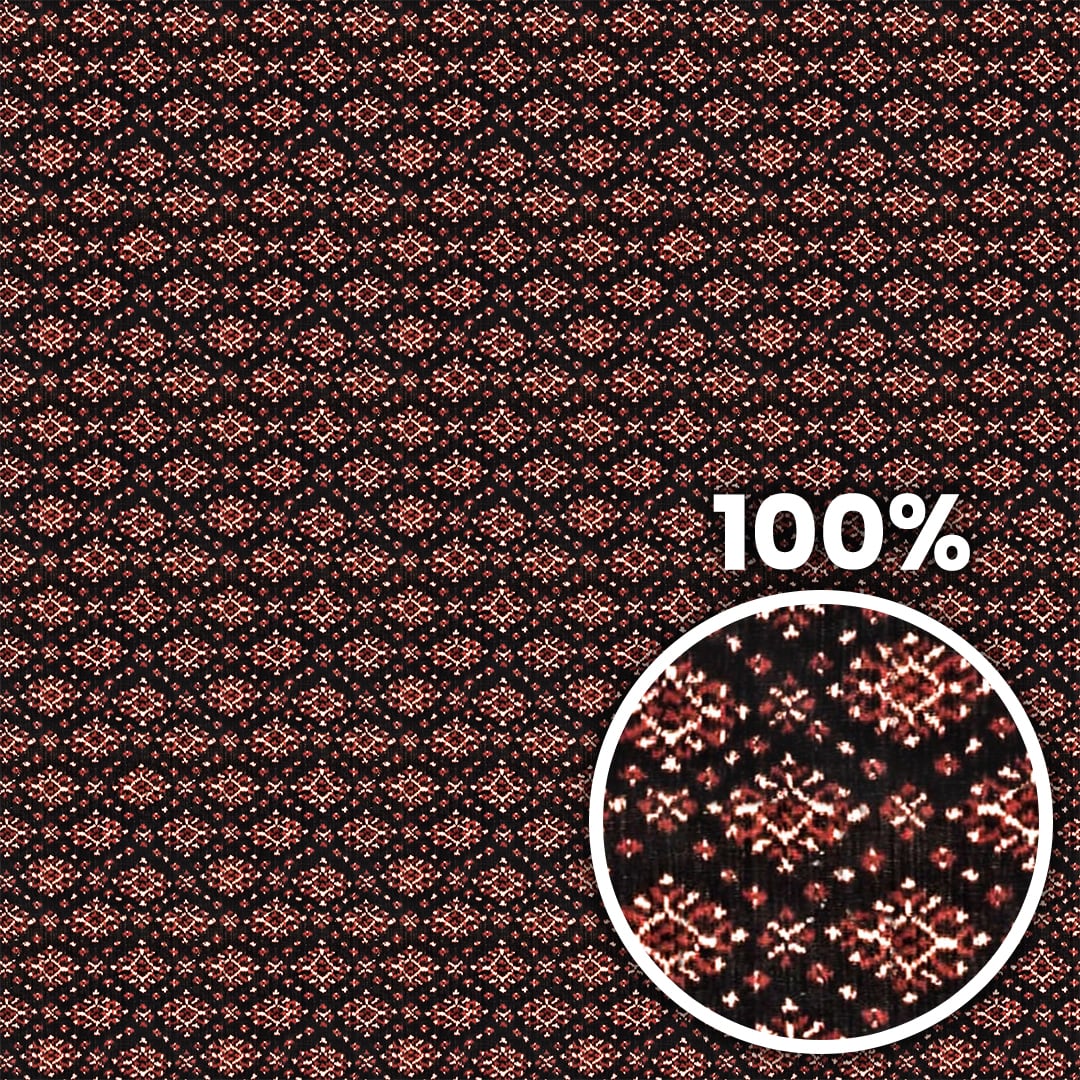 Tiling preview of an old dutch woven fabric with intricate rhomb motifs