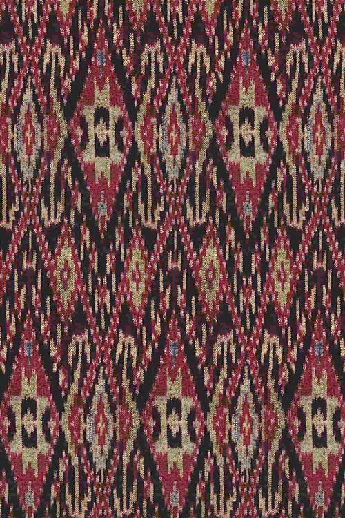 Silk Cloth with Geometric Motifs