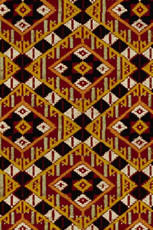 Silk Cloth with Rhomb Motifs