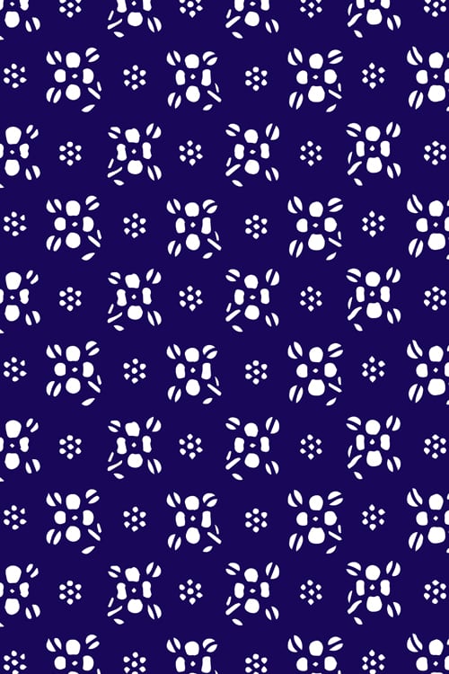 Minimal Floral Pattern