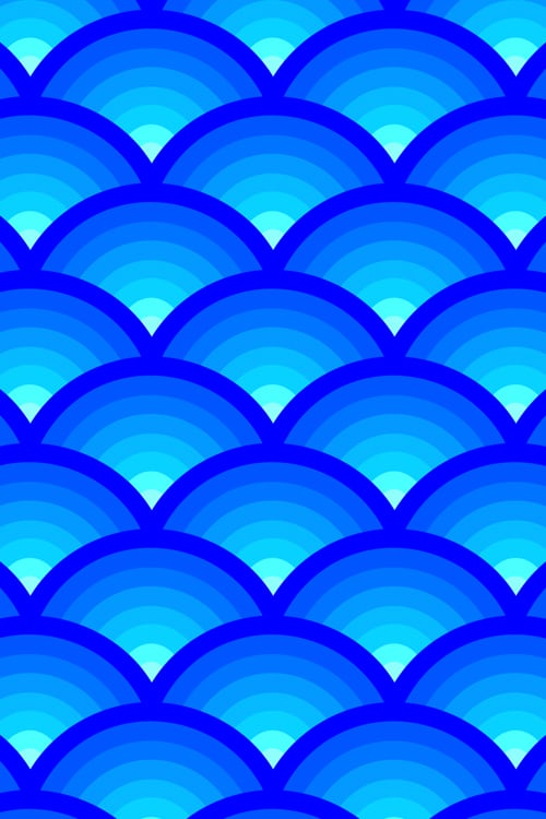 Gradient Abstract Wave Pattern