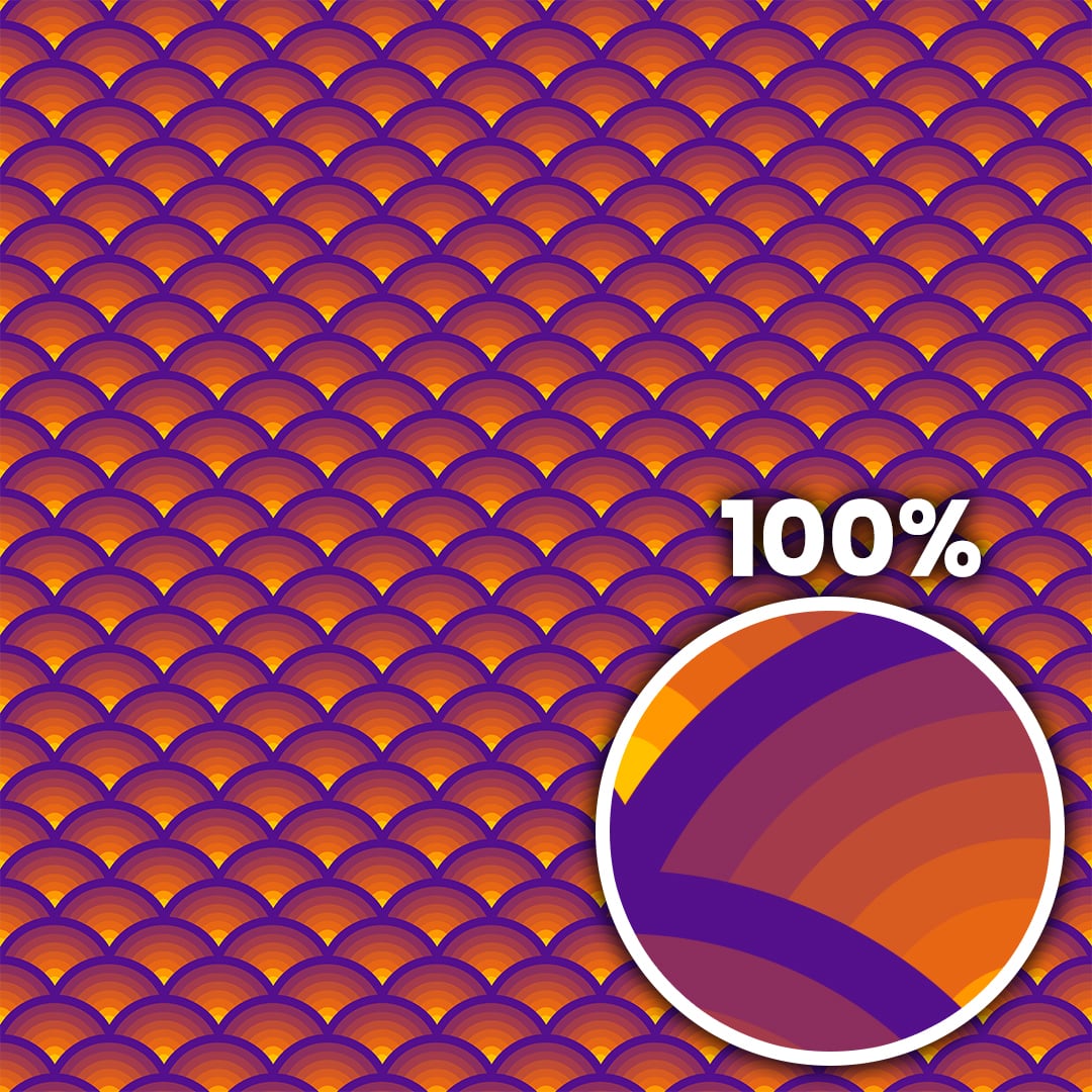 Tiling preview of a geometric wave pattern with purple and orange shades