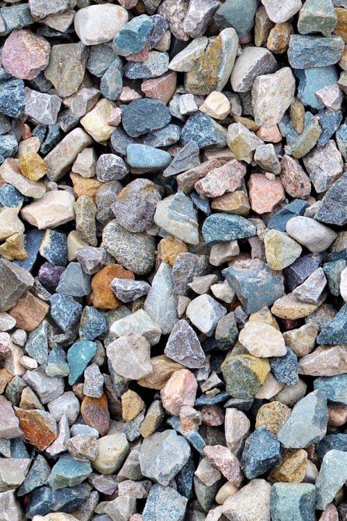 Multicolored Decorative Aggregate