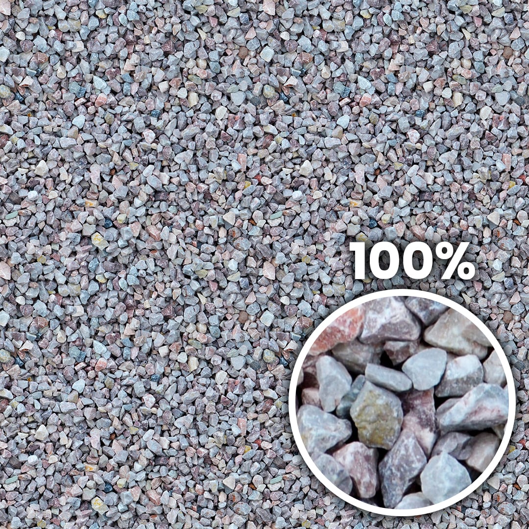 Tiling preview of colorful big aggregate