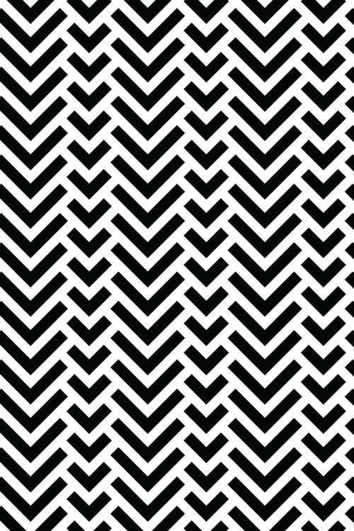 Black Zig-Zag Lines