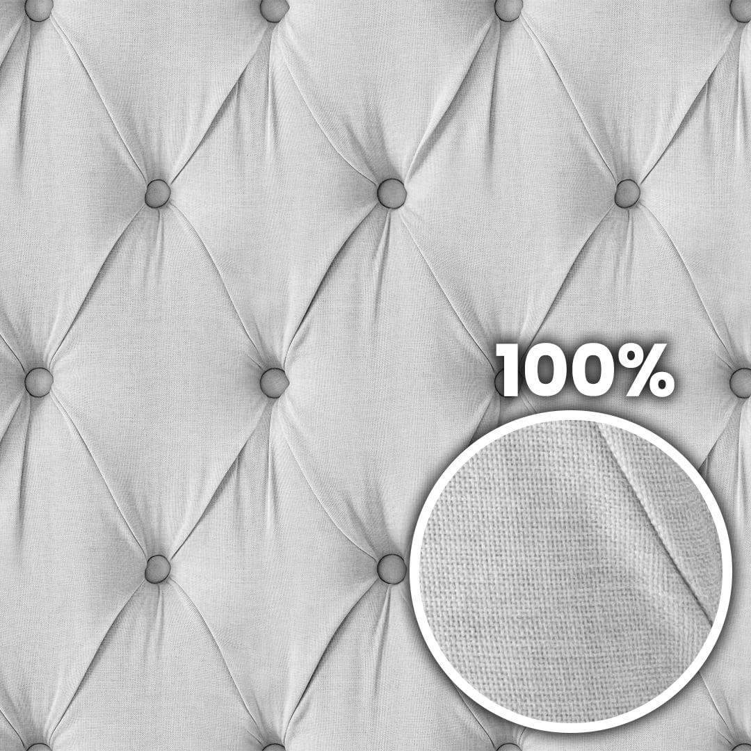 Tiling preview of a couch upholstery fabric with buttons