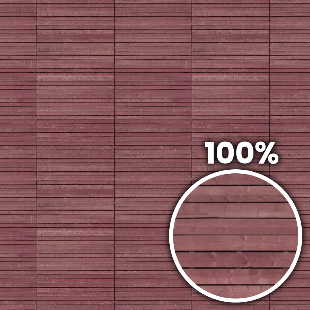 Tiling preview of a facade covered with horizontal wood planks with gaps between them